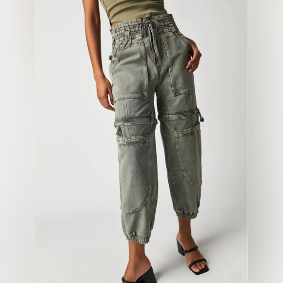 SOLD Free People Wind Drift Convertible Pants XS - Picture 2 of 7